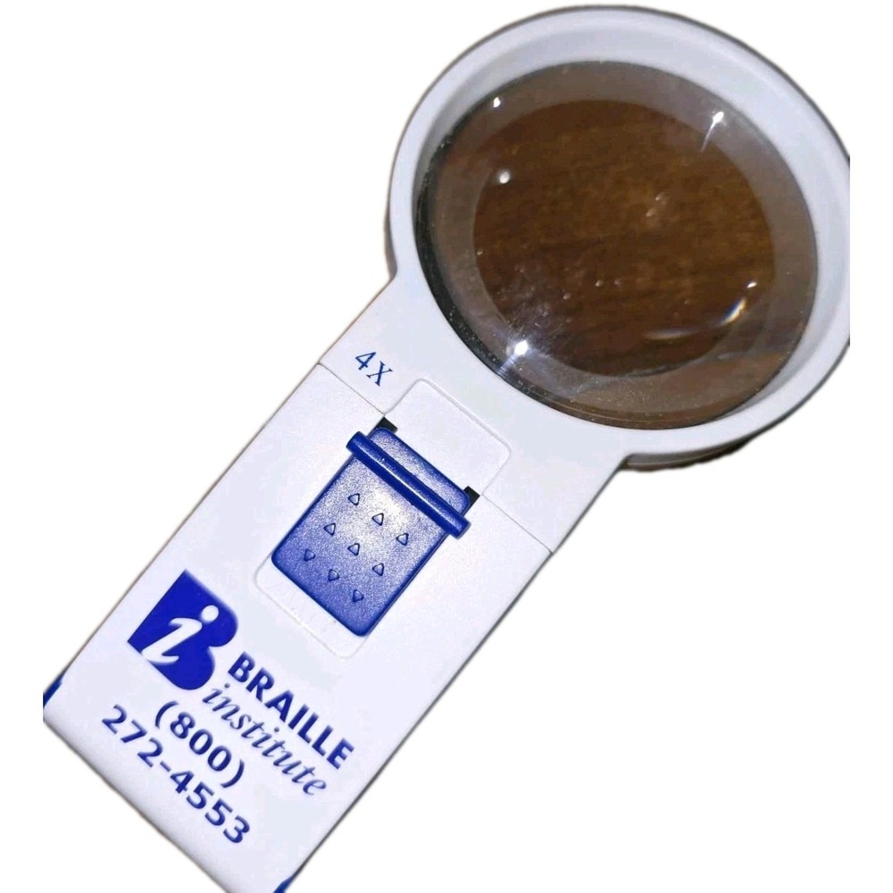 4X  LED Illuminated Pocket‎ Magnifier - 2.7 Inch Lens SV-40